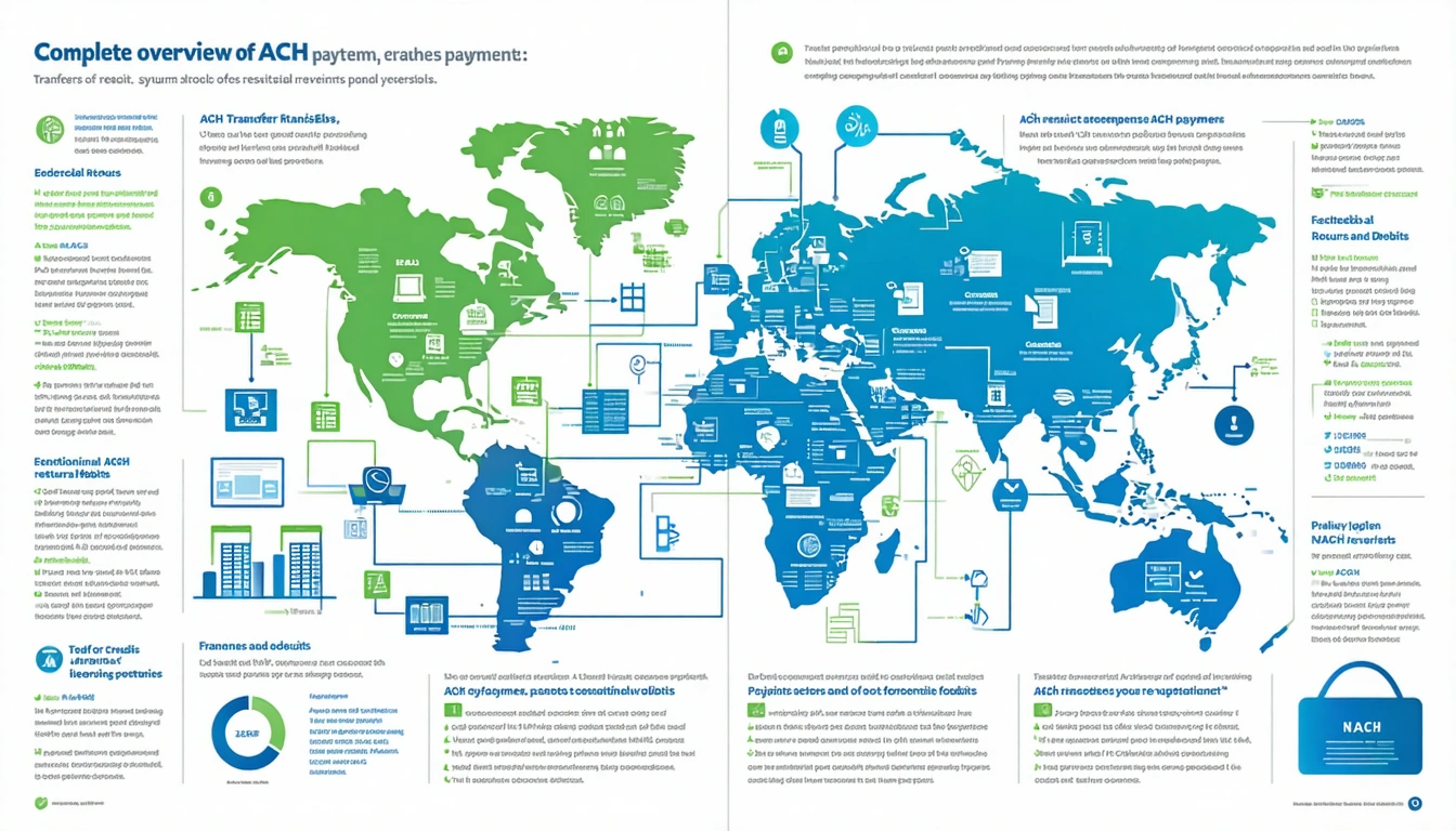 Complete Overview of ACH Payments: ACH System, Transfers, Returns, Reversals, Credits, Debits, and Global ACH Explained